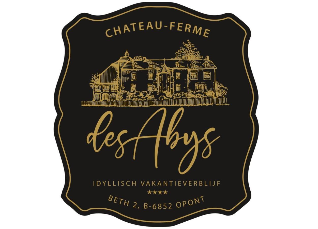 Chateau-Ferme Des Abys Paliseul Exterior foto